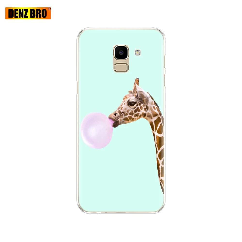 61892 Для samsung J6 чехол EU J600 J600F SM-J600F силиконовый мягкий TPU чехол для samsung Galaxy J6Plus J6+ J 6 Plus J610 J610F - Color: 61892