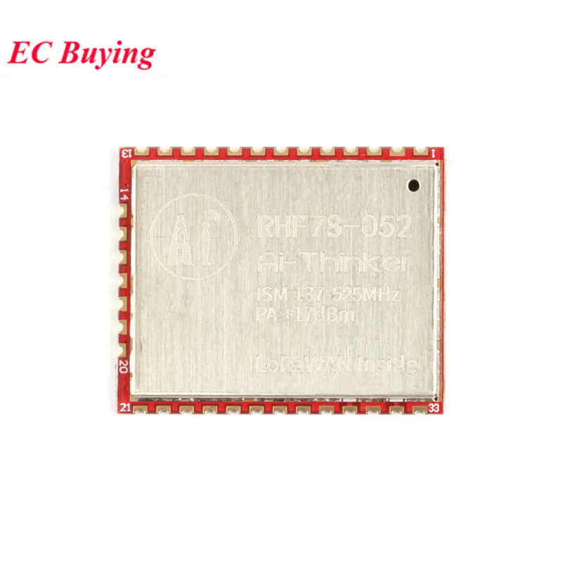 SX1276 SX1278 LoRa модуль RHF76-052 RHF78-052 LoRaWAN узел модуль интегрированный STM32 низкая мощность дальние расстояния 433 470 868 915 МГц