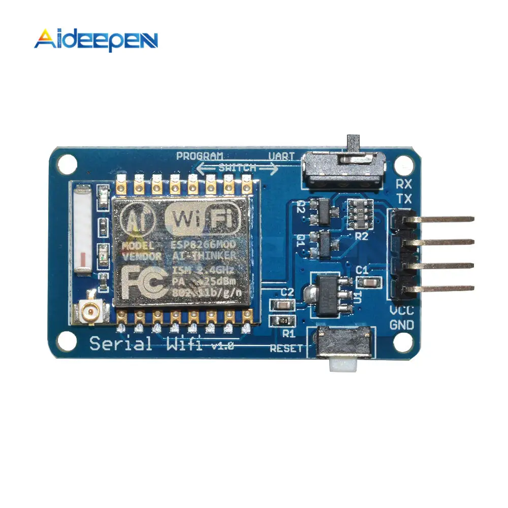 ESP8266 ESP 07 Wifi серийный трансивер плата ESP07 беспроводной модуль 3 V 5V 8N1 TTL UART порт