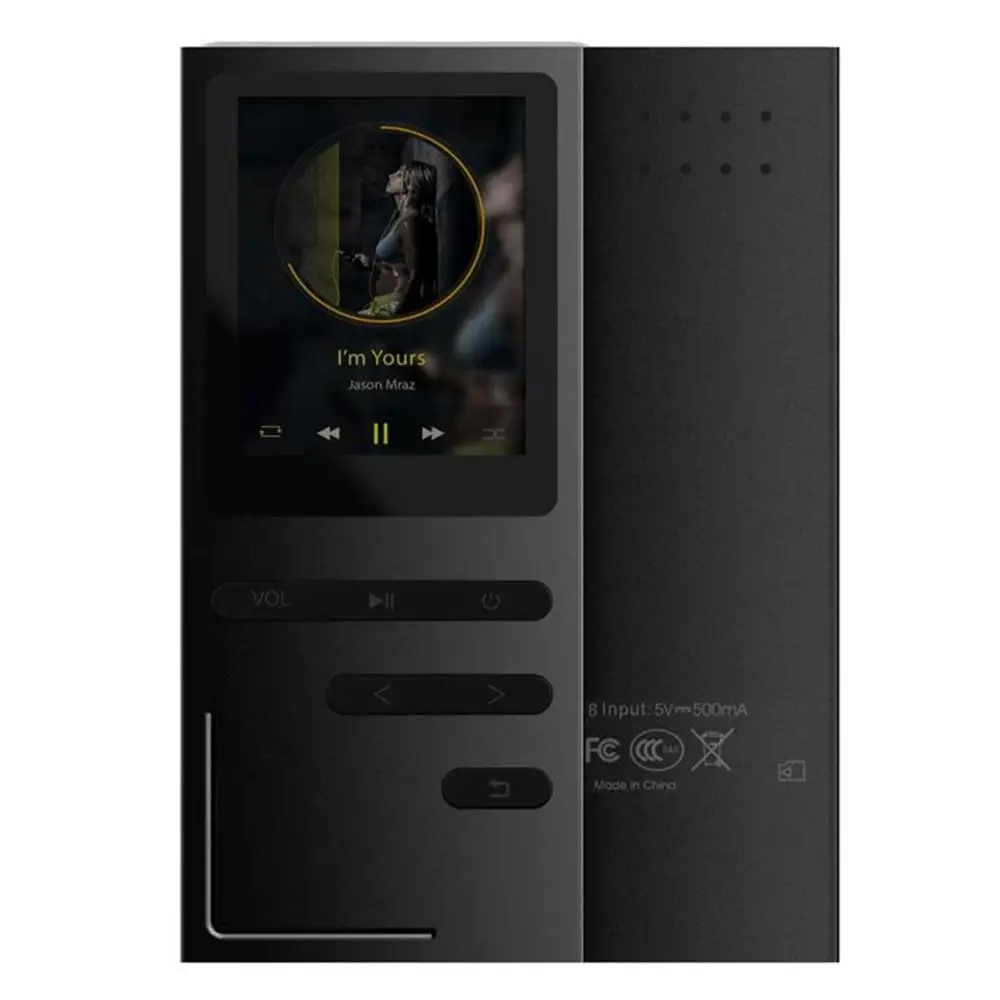 black C18 lossless спортивный ультра-тонкий мини студенческий MP3 с внешним MP3-плеером полный Walkman Запись карты музыкальный плеер - Цвет: black