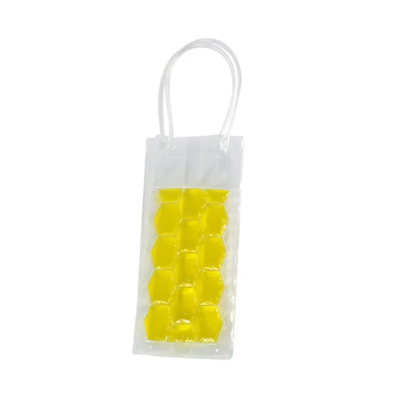yellow Hifuar ПВХ бутылка для вина морозильная сумка охлаждающий охладитель сумка для льда охлаждающий гель для пива держатель барные аксессуары портативный инструмент для ликера - Цвет: yellow