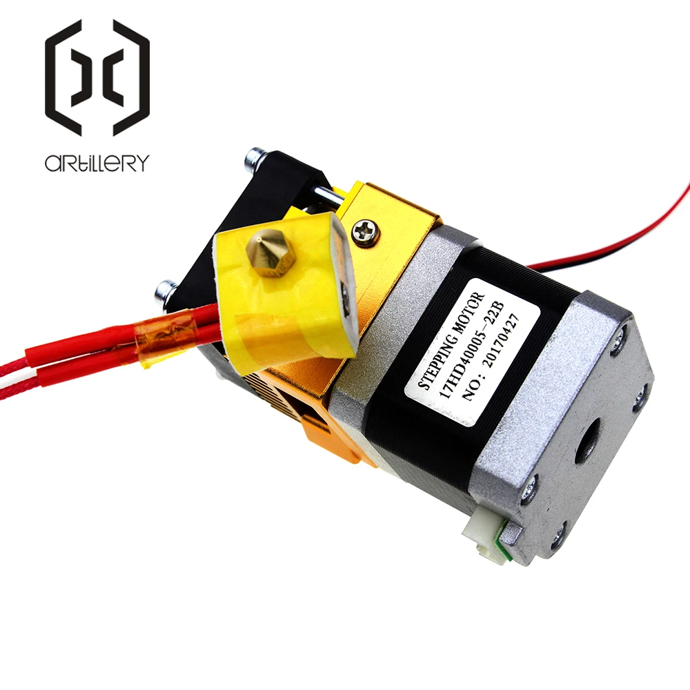 3d печатающая головка MK8 экструдер j-головка Hotend сопло 0,4 мм диаметр подачи 1,75 нити дополнительное сопло+ 1 метр Кабель двигателя