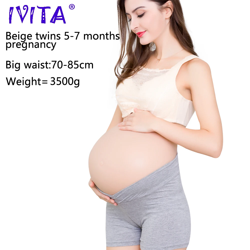 Искусственный силикон IVITA для беременных реалистичный силиконовый беременный