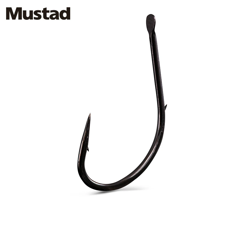 1 упаковка рыболовные крючки Mustad 10015 из углеродистой стали с крючком на спине в