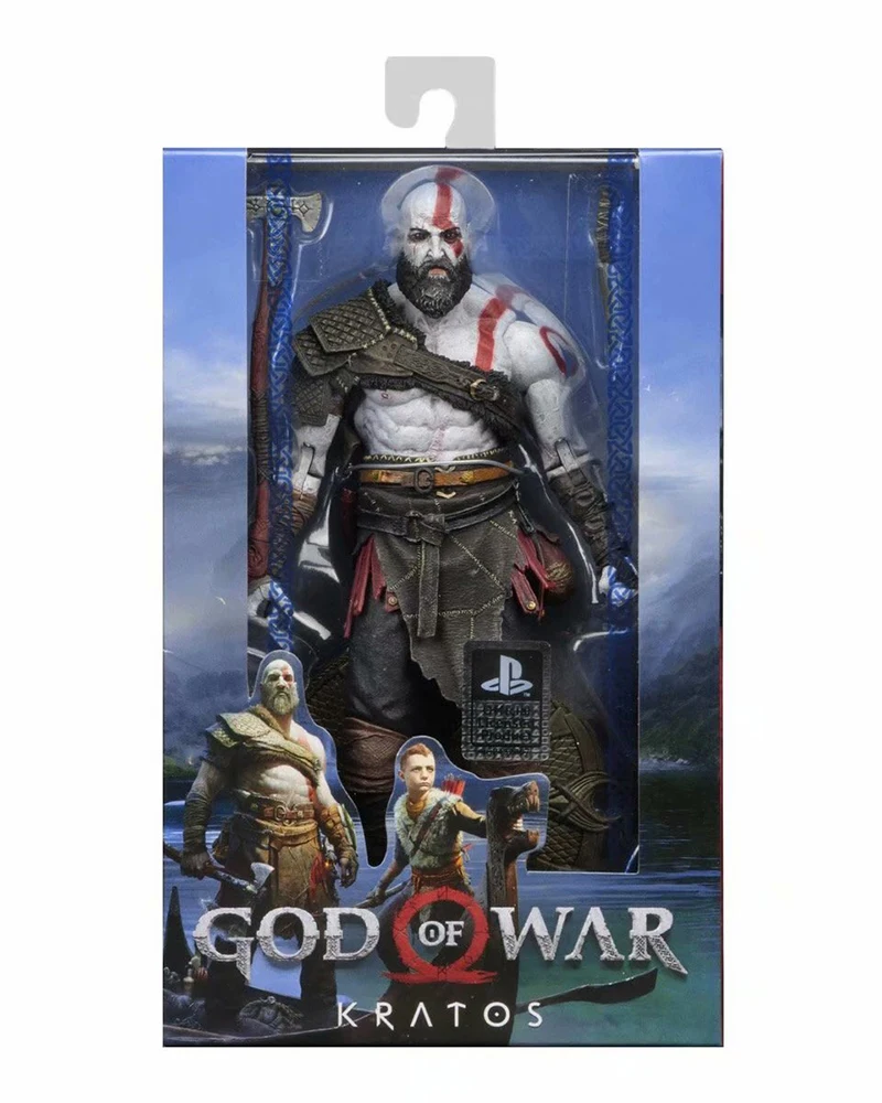 20cm NECA God of War Kratos Action Figure Toy Doll Christmas Gift | Игрушки и хобби