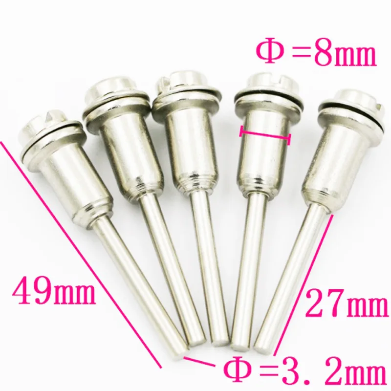 5 шт./лот 3 2/6 мм оправка соединительный стержень удлинитель для мини-пилы лезвие