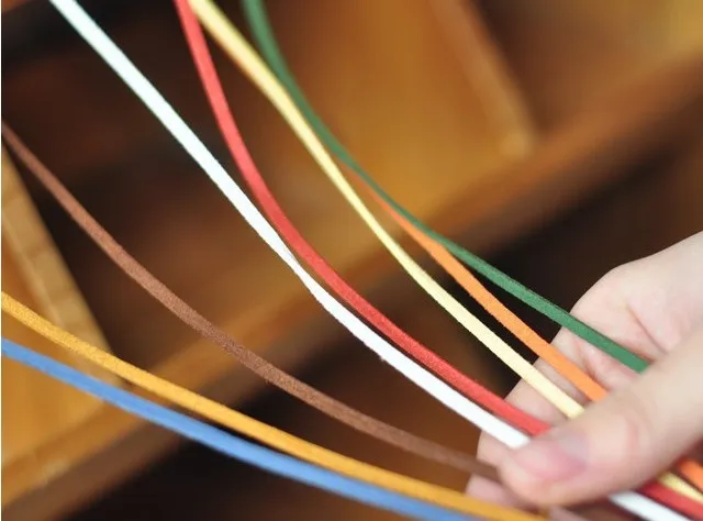 1 рулон плоская веревка 90 м/2 мм корейские веревки провода подходят для браслета