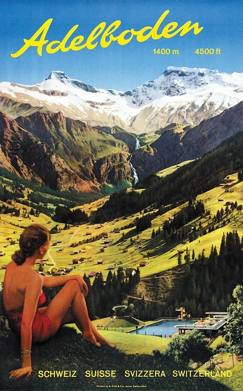 Switzerland Berne Tourism Posters Bern - Gurten Kulm Classic Wall Stickers Canvas Painting Vintage Poster Home Bar Decor Gift | Дом и сад