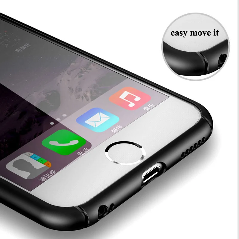 Hard phone case For Samsung S8 S9 Plus mobile Cover Anti-knock Coque Phone Protector Funda Capa for iphone 6 7 8 plus |
