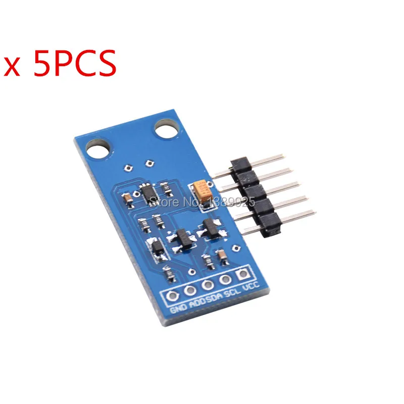 

Free shipping 5pcs/lot GY-30 BH1750FVI Digital Light intensity Sensor Module