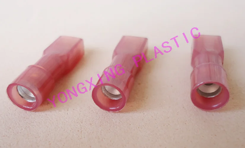 

25pcs FNY1.25-110 Double crimp Nylon Female terminal