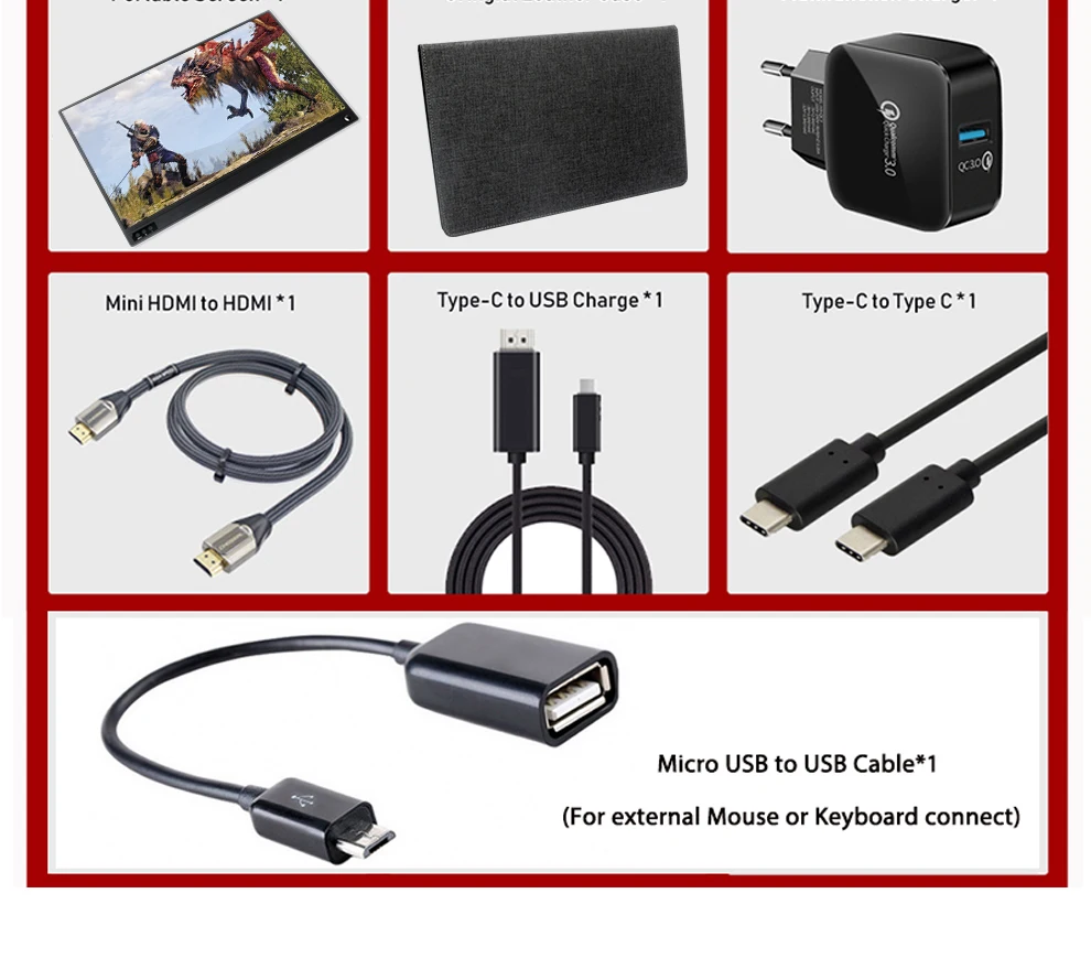 15,6 дюймов 1920X1080P FHD сенсорный портативный монитор экран для Macbook/PS4/Switch/samsung DEX/huawei EMUI/Hammer TNT