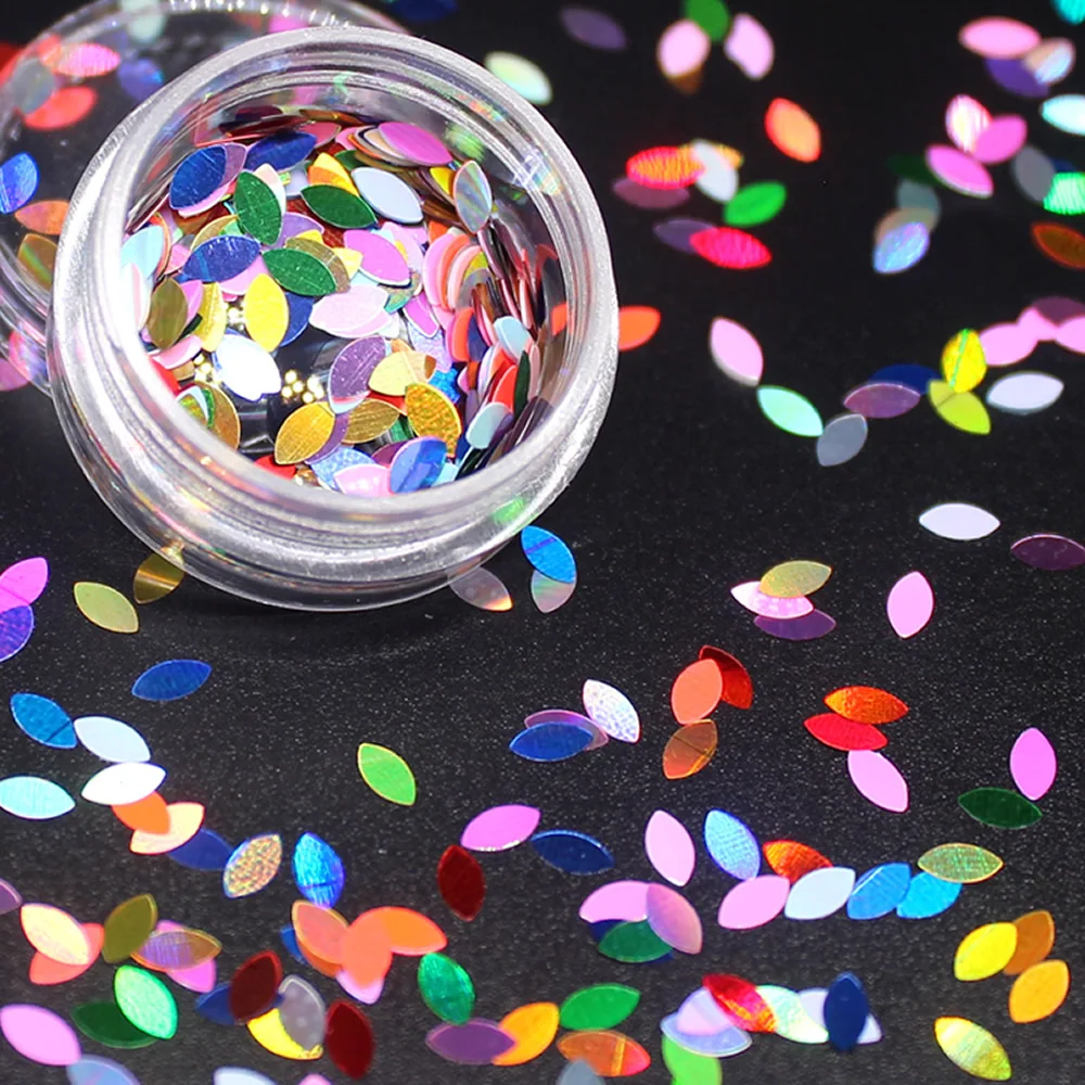 1 шт. 12 Ccolors DIY лист форма акриловый порошок гель лак для ногтей украшения для дизайна ногтей хрустальный Маникюр профессиональные аксессуары для ногтей