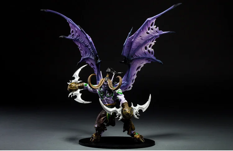 Игра Wow Demon Hunter illidan Stormrage ПВХ экшн Фигурки игрушки|Игровые фигурки и трансформеры|