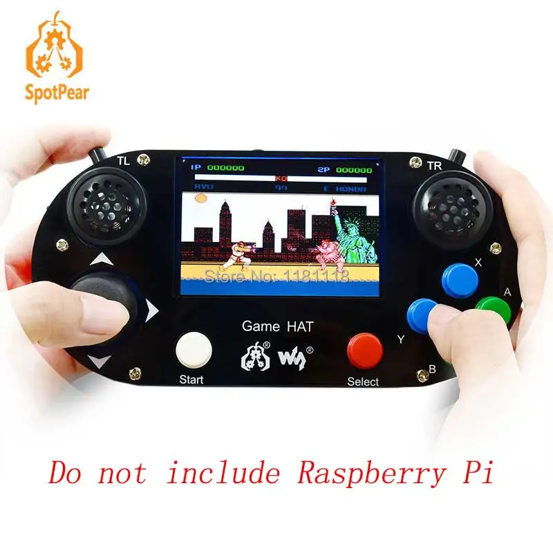 Игровой ЖК геймпад Raspberry Pi 3B +/4B 3 5 дюйма HDMI LCD для 4B/2B zero w RetroPie с