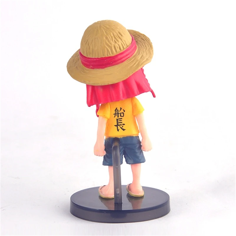 Фигурки героев аниме Luffy Zoro Nami Usopp Sanji Robin Doflamingo Brook ПВХ Коллекционная модель