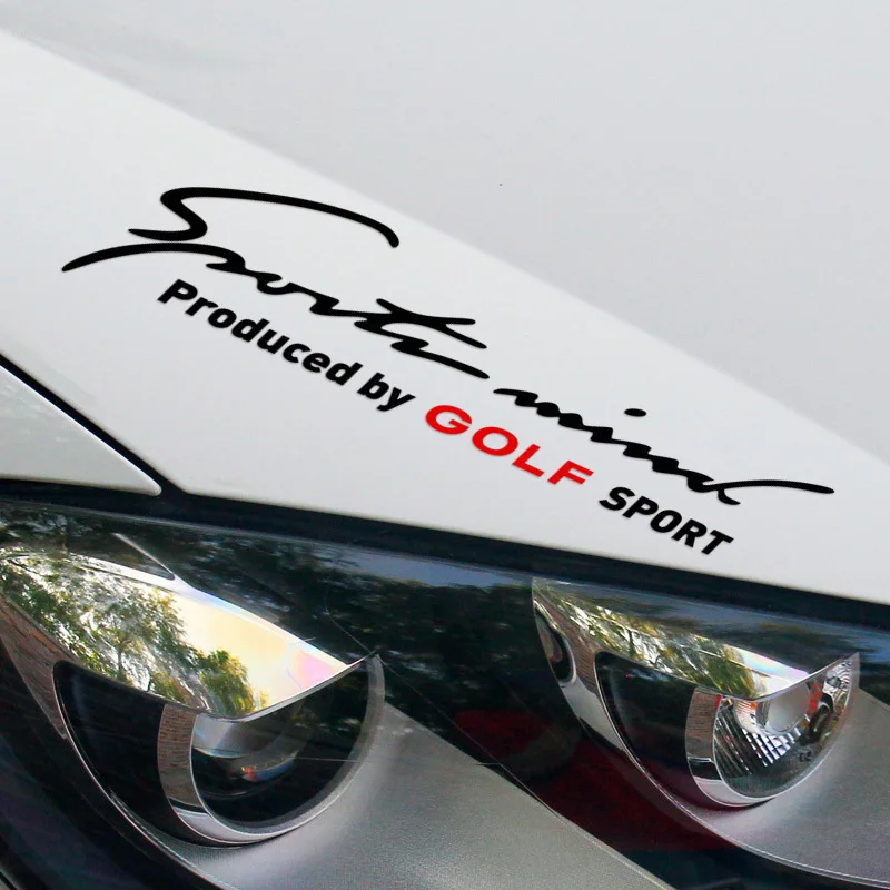 Автомобильная наклейка CARLOB модная Спортивная произведенная Golf Sports