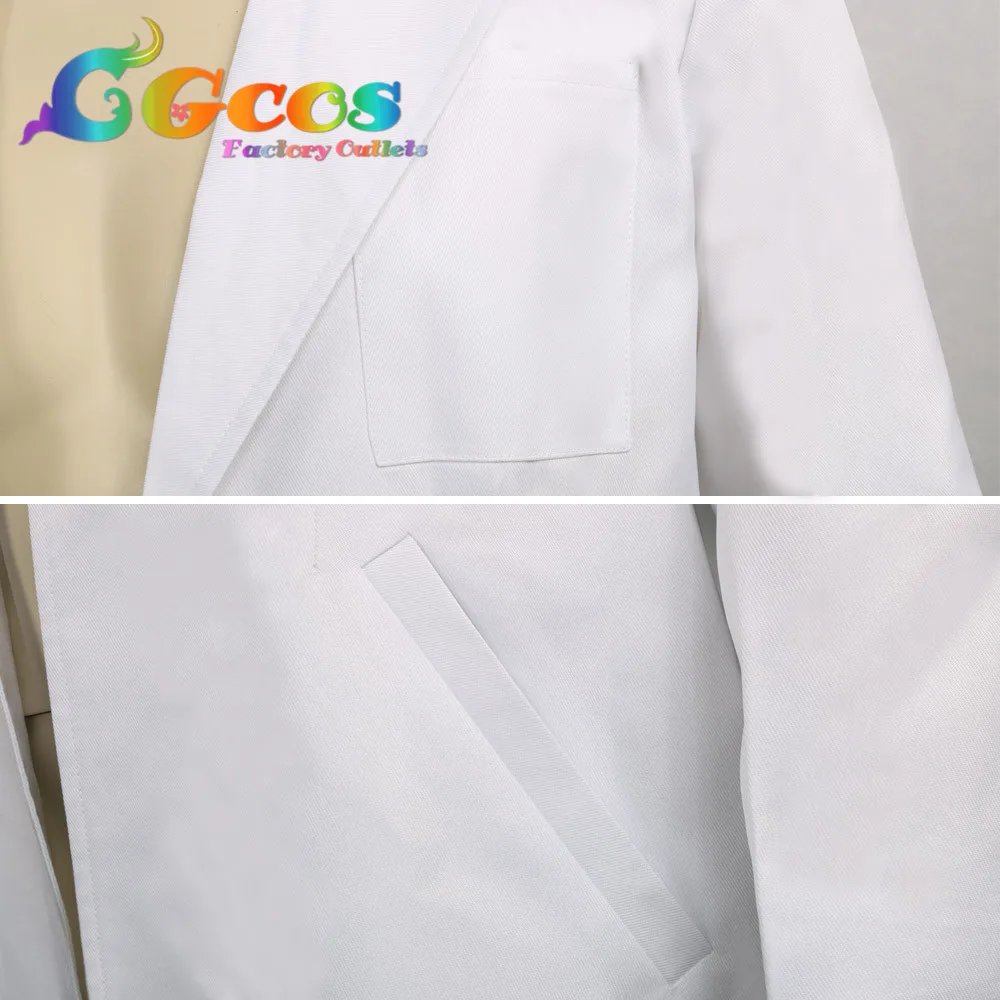 CGCOS Coplay костюм для косплея Steins Gate Rintaro Okabe пальто костюмы одежда на заказ униформа |