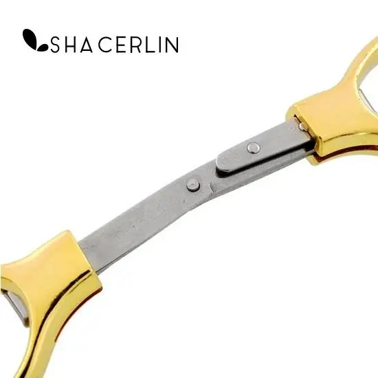

Plated Stainless Steel Fishing folding Scissors Cutters Pliers Hook Remover Fishing Line Cutter Scissors Clipper Nipper Folding