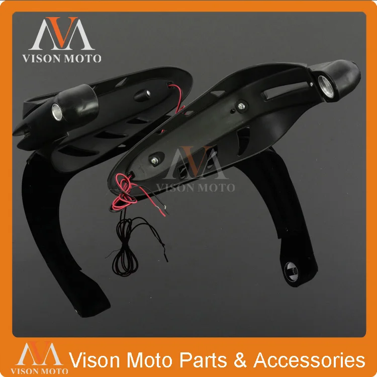 

Handguard With LED Signal Light For KTM YZF CRF KLX KXF RMZ Motocross Motorcycle Enduro Racing Supermoto Dirt Bike Street Bike