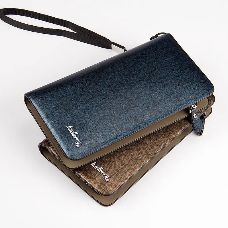 Новое поступление бренд 2018 мужские кошельки качественный Топ Кошелек на молнии