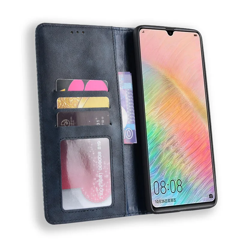 YeLun роскошные кожаные чехлы для телефонов HUAWEI Mate20 HMA-L29 AL00 Mate20Pro LYA-L29 Mate20X Магнитный Флип Чехол-бумажник