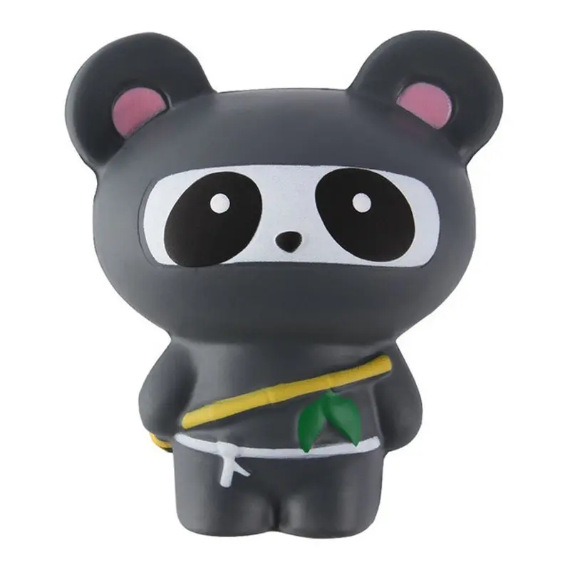 14CM Animal Jumbo Kawaii Ninja Squishy Panda/Bear/Fox Bread Soft Slow Rising Fun Kid Naruto Toys Sweet Charm Cartoon Cake |