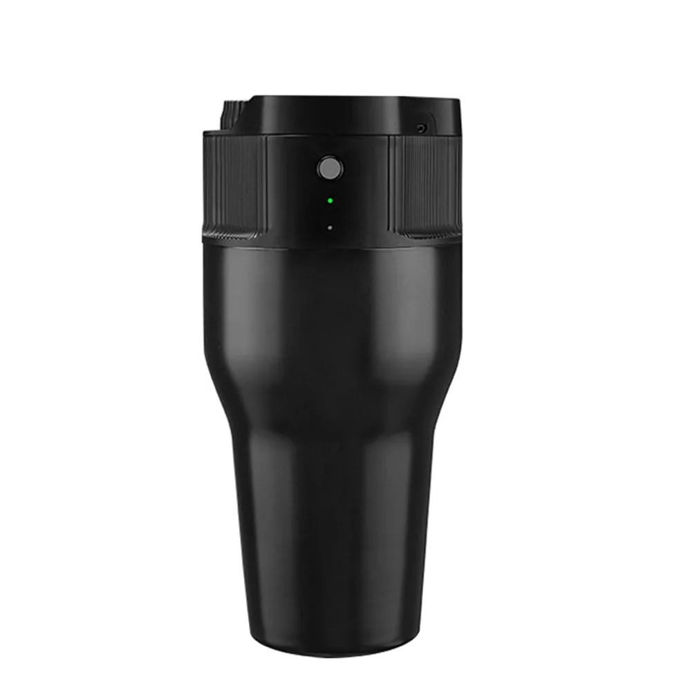 as shown Горячая мода, электрическая Кофеварка, USB, портативная, 550 мл, для дома, для путешествий, кафе, США, вилка HY99 OC18 - Цвет: as shown