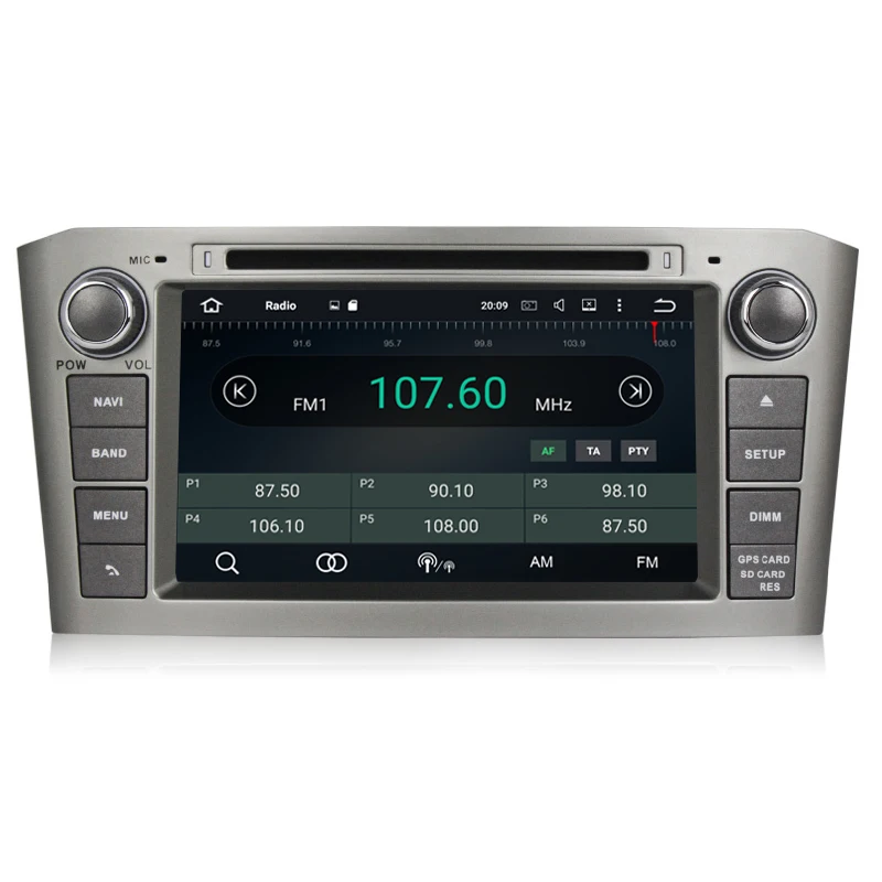 7 дюймовый Android 6 0 четырехъядерный автомобильный dvd плеер с GPS навигационной