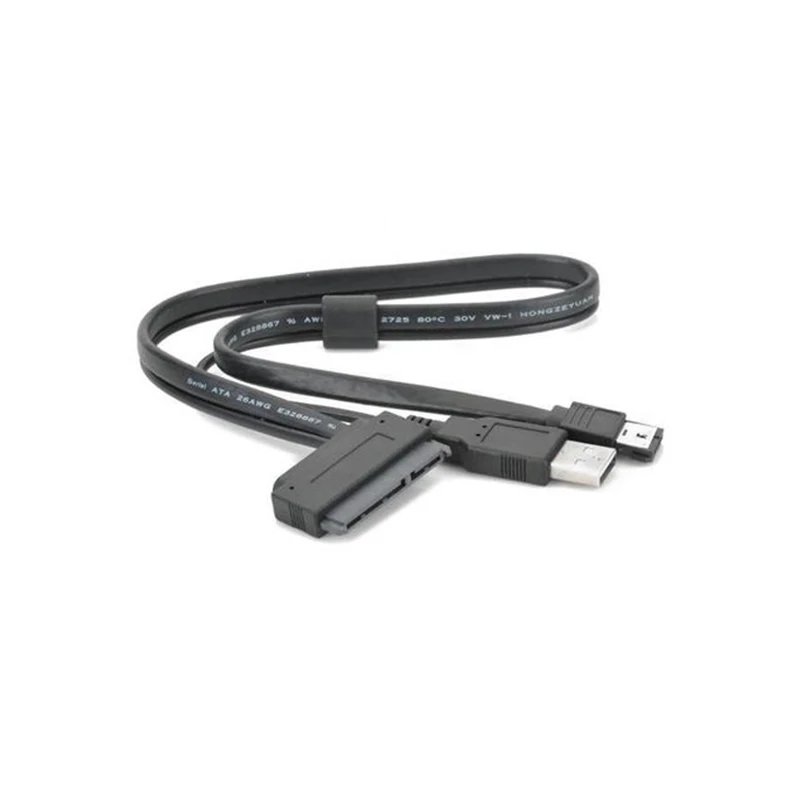 5 шт. Ульт лучший eSATA USB кабель жесткого диска SATA 22pin к Дата с питанием от адаптер