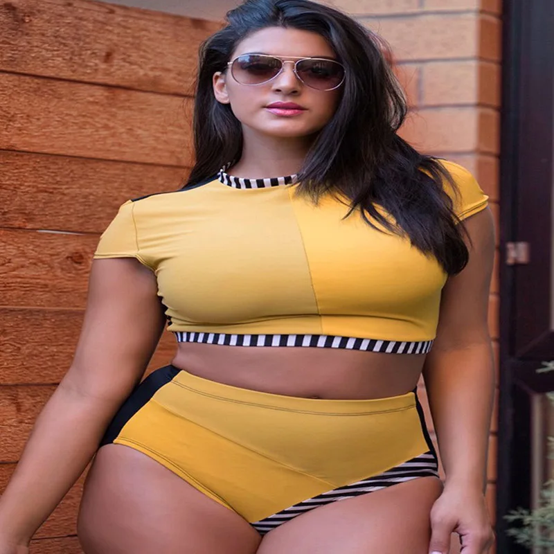 Бикини пуш ап большой размер купальник бикини 2019 Mujer 4XL Мягкий женское с высокой