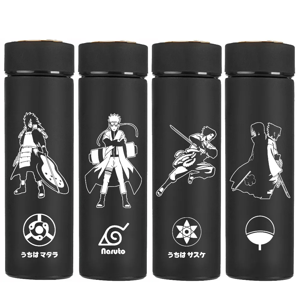 OUSSIRRO Наруто термос Uzumaki Наруто с крышкой Хатаке Какаши термос Uchiha itachi кружки чашка подарок