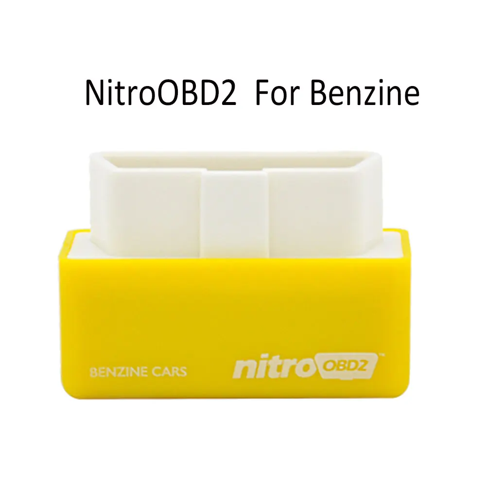 2 шт. NitroOBD2 чип тюнинг коробка Nitro OBD2 подключи и приводи больше крутящего момента мощности для NitroOBD бензина для бензина