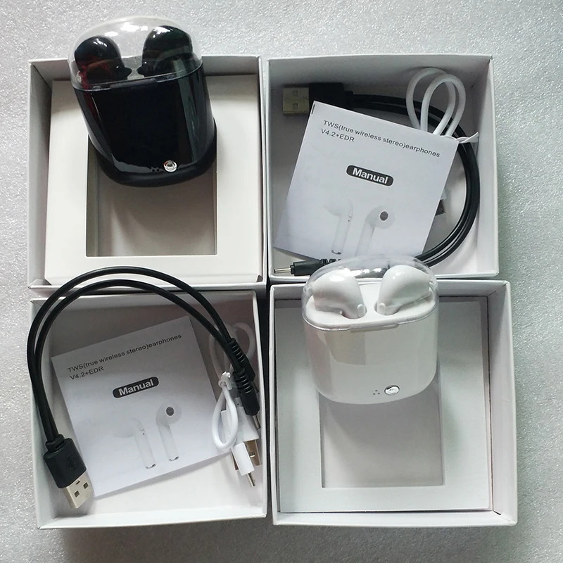 TWS I7S Plus Auriculares I9S Bluetooth наушники стерео Беспроводная гарнитура для iPhone 6 7 8 Plus Sumsung Android телефон Заводская распродажа