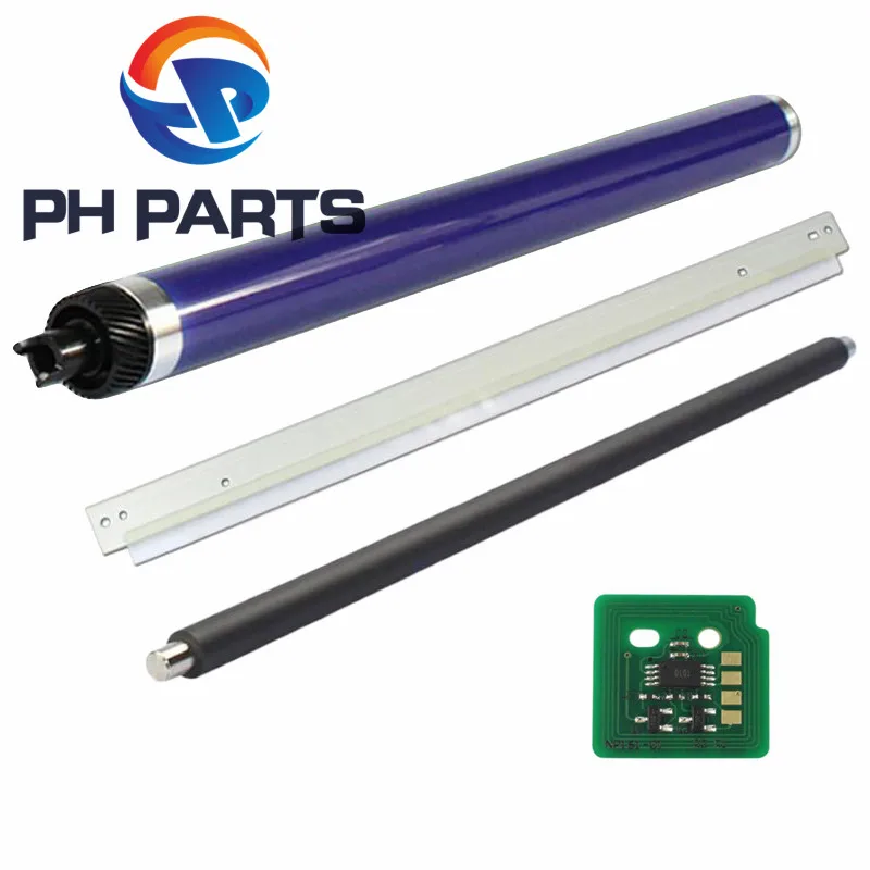 

1setX OPC Drum+chip+blade+PCR for Xerox WorkCentre WC 7525 7530 7535 7545 7556 7830 7835 7845 7855 WC7525 WC7545 OPC Drum blade