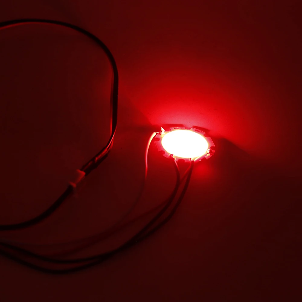 COB Чип 20 мм круглый светодиодный источник света модуль 3 Вт 6 9 12 RGB лампа с откидной