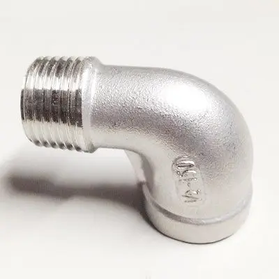 1 1/4 &quotBSP Female to Male резьба 304 нержавеющая сталь 90 градусов локоть соединитель трубы