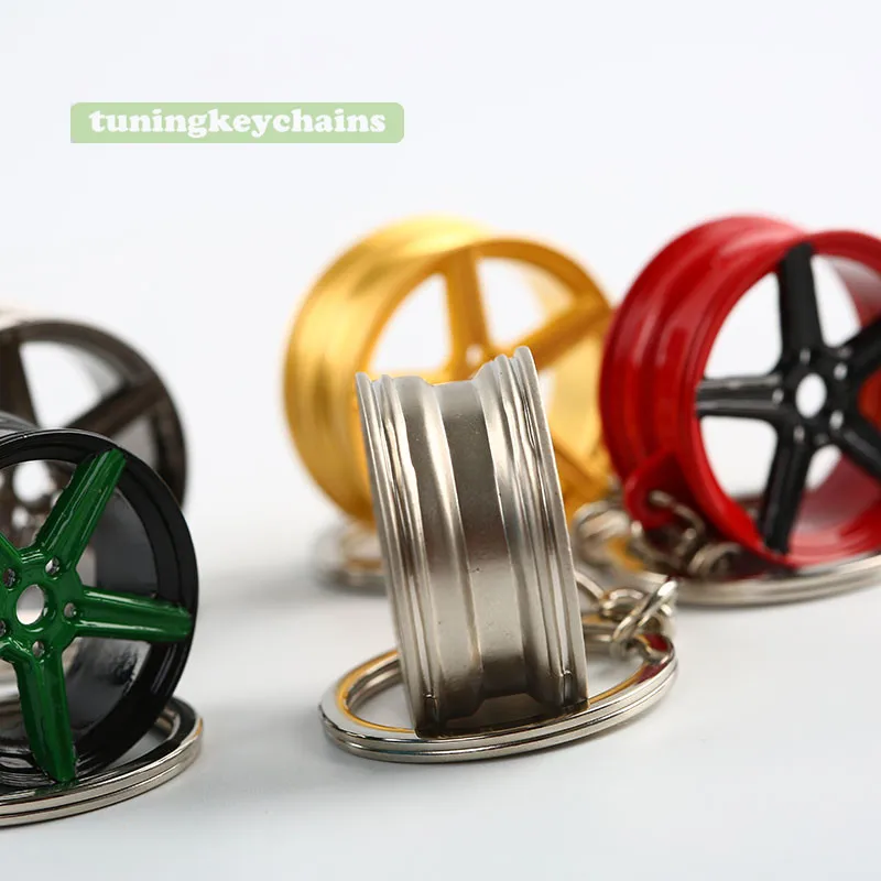 Новый автомобильный мини брелок KV1 из сплава с ободом колеса MB|wheel rim keychain|car keyrings