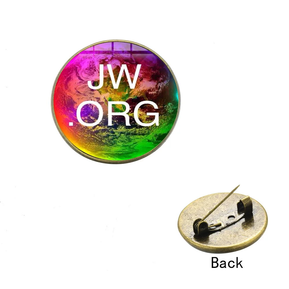 Азиатских JW. Орг брошь Иеговы булавка для воротника в форме ручной работы с