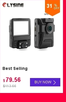 Olysine Автомобильный видеорегистратор, novatek Автомобильный видеорегистратор Full HD 1080P Dash камера IR ночного видения Dash Cam металлический корпус Регистратор
