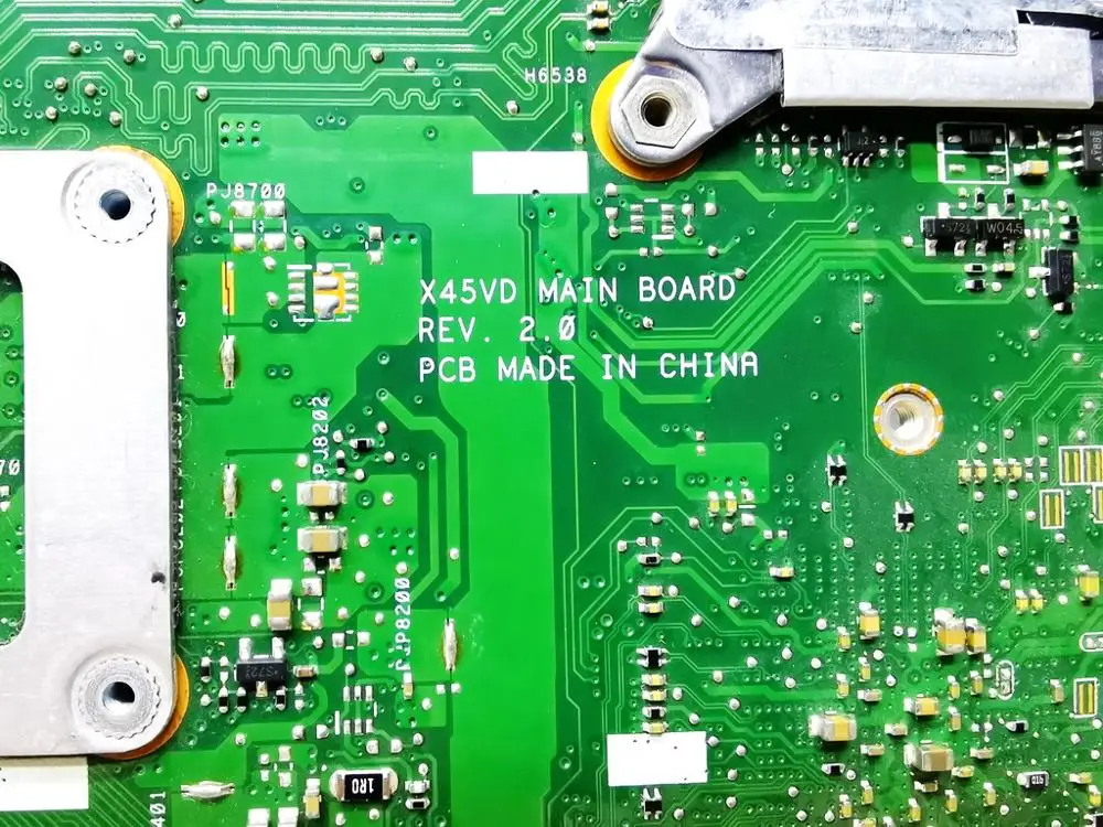 Оригинальная материнская плата для ноутбука ASUS X45VD 4 Гб GF610M 1 ГБ протестирована
