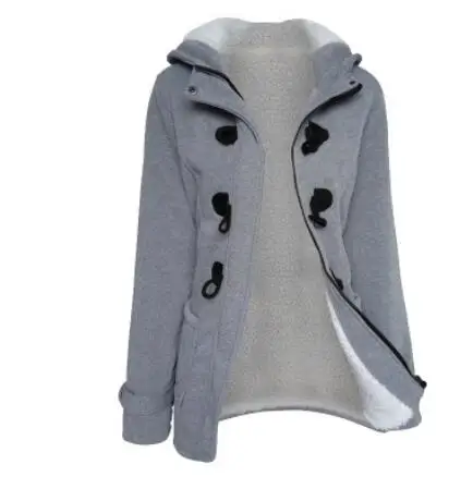 Женское повседневное пальто весна осень 2018 Женская хлопковая куртка с капюшоном