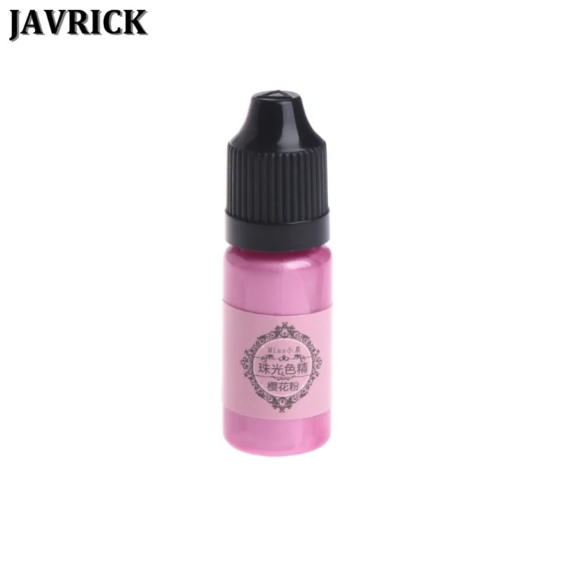 7 JAVRICK, 24 цвета, 10 мл, жидкий жемчуг, смола, пигментный краситель, УФ-смола, эпоксидная смола, сделай сам, для изготовления ювелирных изделий, аксессуары - Цвет: 7