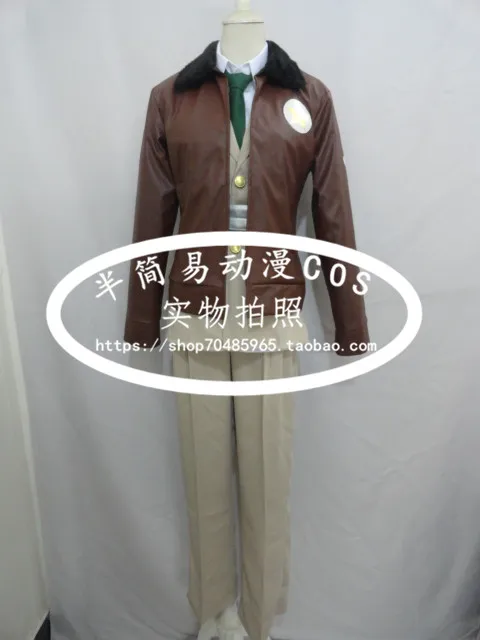 2016 Axis Powers Hetalia Альфред Ф. Мужская Военная Униформа Jones America костюм для косплея|cosplay