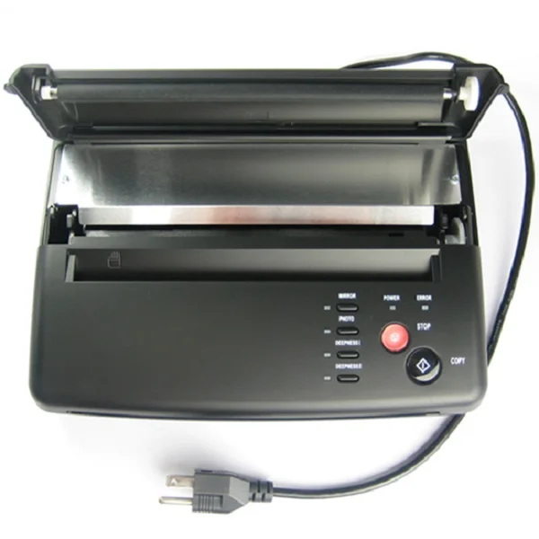 Thermal tattoo copier machine