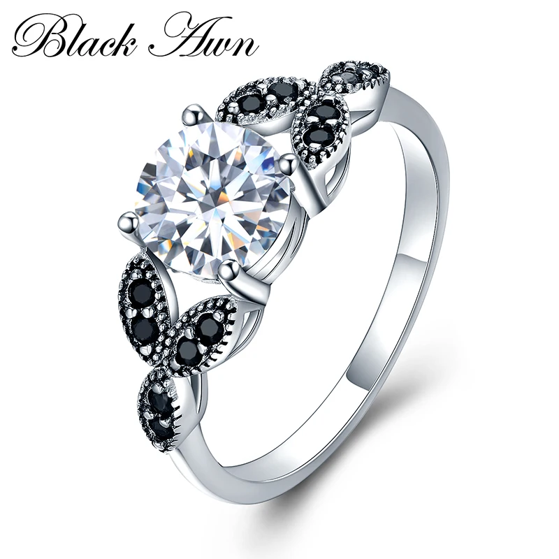 Кольцо обручальное женское из серебра 925 пробы размеры 6 7 8 9 10 C035|fine jewelry|bague ringbague