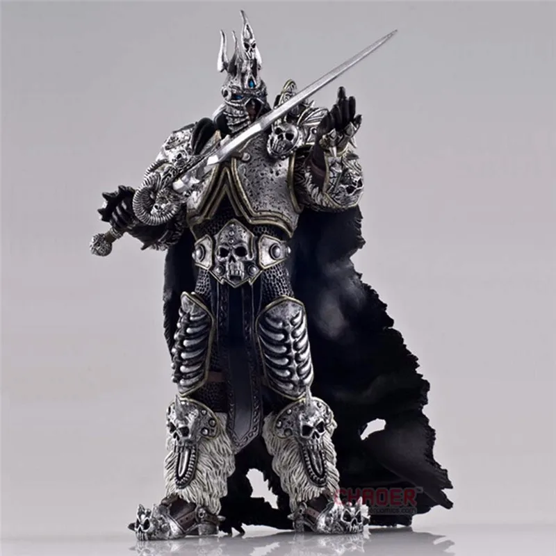 2016 новинка Бесплатная доставка Высококачественные фигурки из игры WOW Toy Lich King Alsace