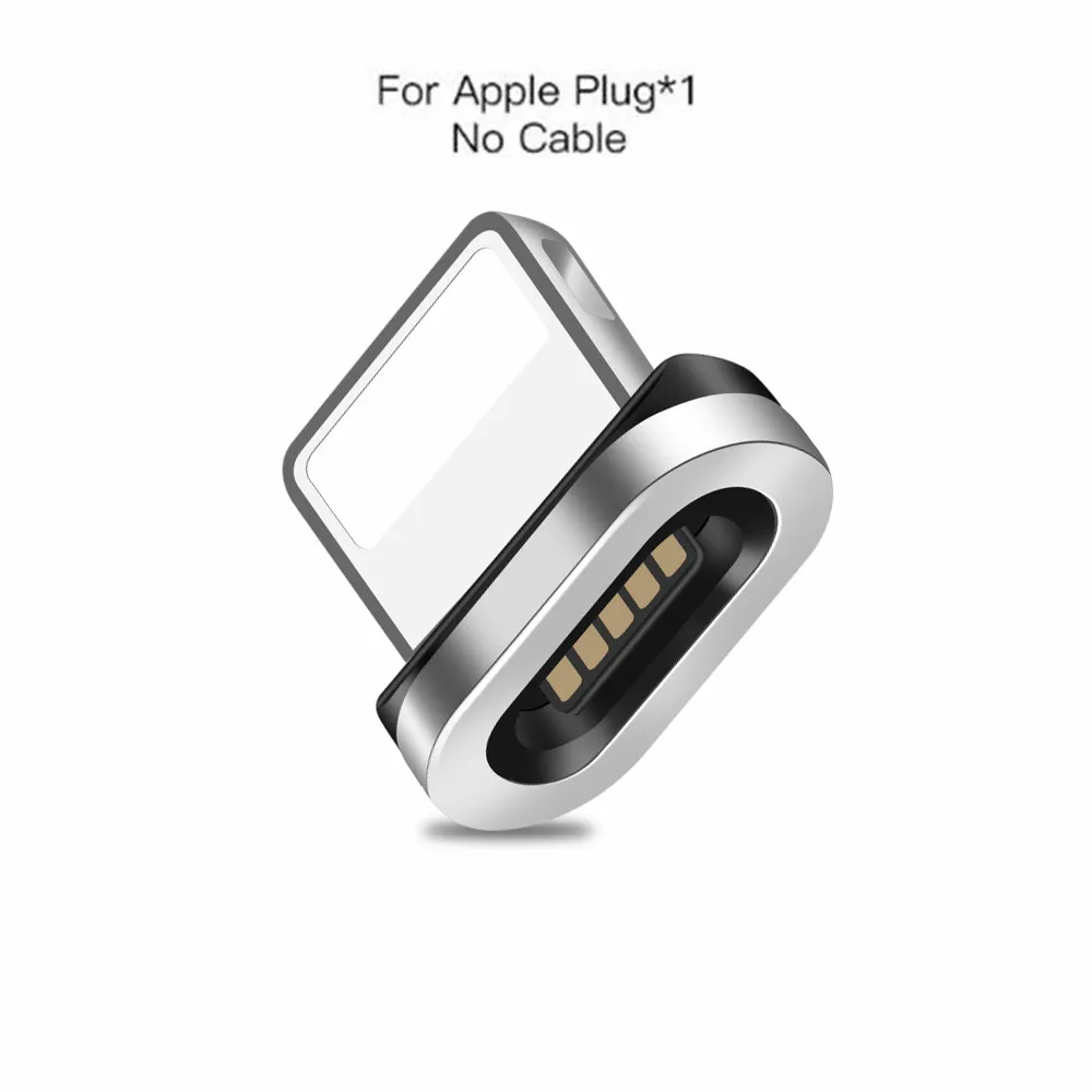 For iphone Plug Магнитный usb-кабель Олаф 3А для iPhone type C, магнитный кабель для зарядки и передачи данных, Кабель Microusb для samsung Android, кабели для мобильных телефонов - Цвет: For iphone Plug