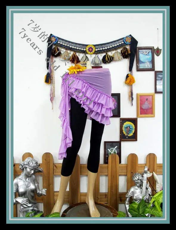 Ремень для танца живота прозрачный тонкий платок аксессуар в готическом стиле |