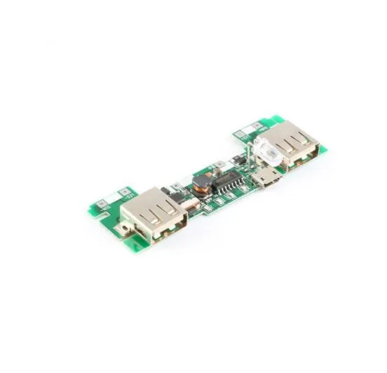 2 USB 5 в а Мобильный Внешний аккумулятор зарядное устройство модуль литий-ионный